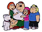 Pins De Padre De Familia / Family Guy / Broches Metálicos - Miniatura 1