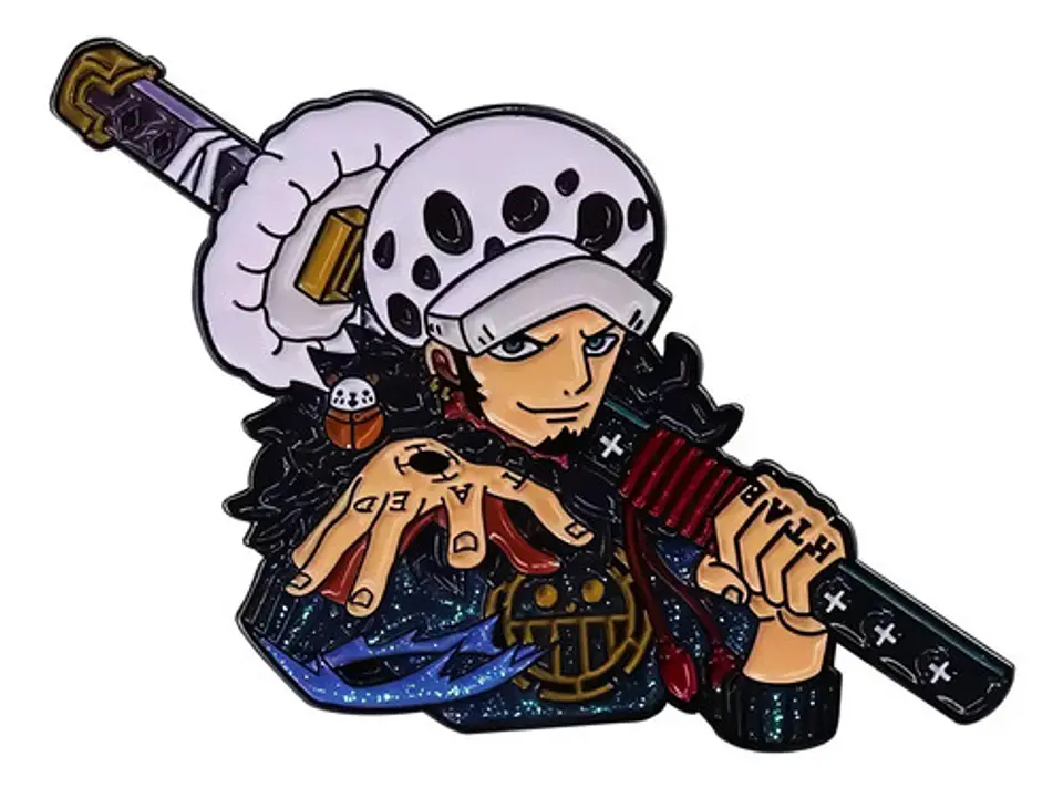 Pins Trafalgar Law / One Piece / Broches Metálicos (pines) 1