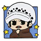 Pins Trafalgar Law / One Piece / Broches Metálicos (pines) - Miniatura 5