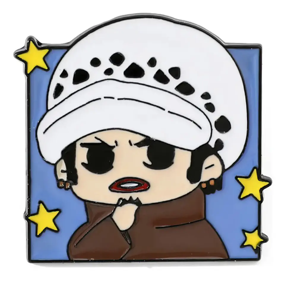 Pins Trafalgar Law / One Piece / Broches Metálicos (pines) 5
