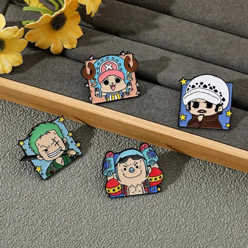 Pins Trafalgar Law / One Piece / Broches Metálicos (pines) 6
