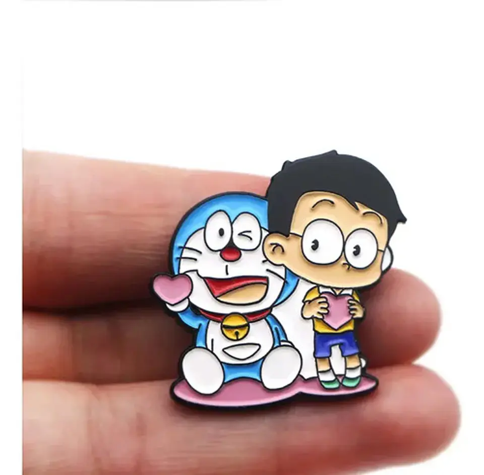 Pins De Nobita Nobi / Doraemon / Broches Metálicos (pines) 3