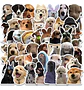Perros Kawaii - Set De 50 Stickers / Calcomanías / Pegatinas - Miniatura 4