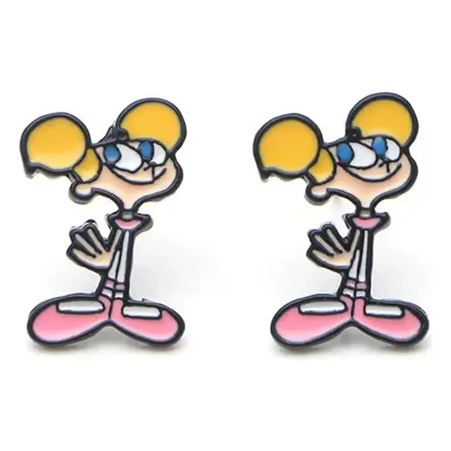 Aros Aretes Pendientes De Dee Dee / El Laboratorio De Dexter 1