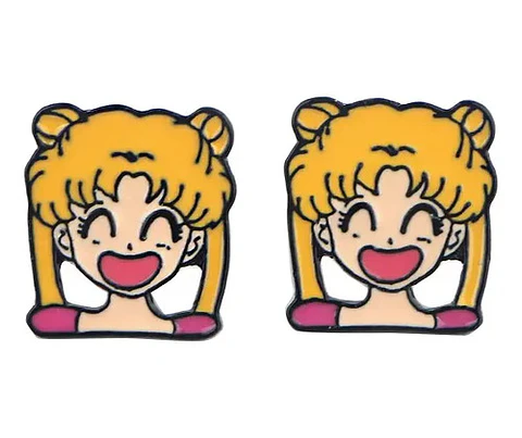 Aros Aretes Pendientes De Sailor Moon / Acero Quirúrgico