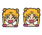 Aros Aretes Pendientes De Sailor Moon / Acero Quirúrgico - Miniatura 1
