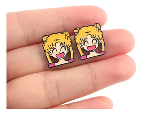 Aros Aretes Pendientes De Sailor Moon / Acero Quirúrgico