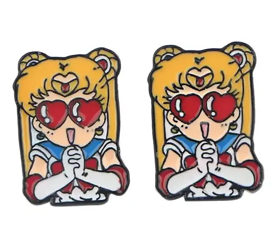 Aros Aretes Pendientes De Sailor Moon / Acero Quirúrgico 5