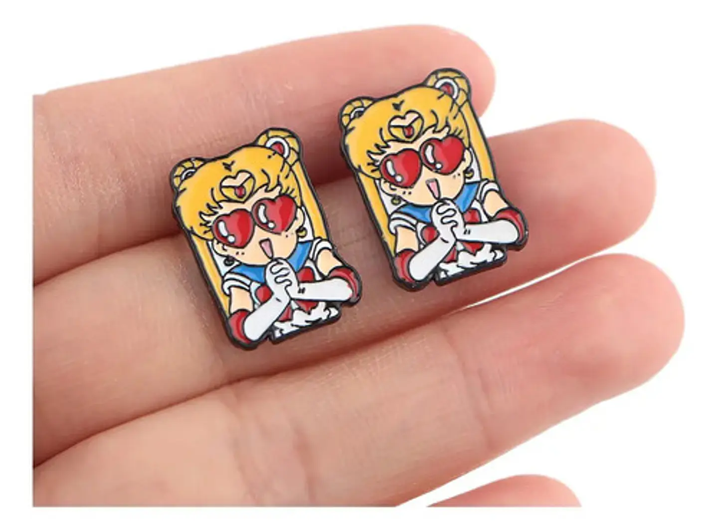 Aros Aretes Pendientes De Sailor Moon / Acero Quirúrgico 6