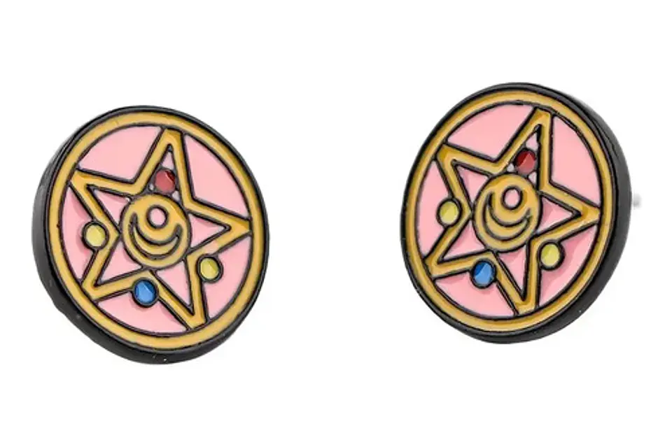 Aros Aretes Pendientes De Sailor Moon / Acero Quirúrgico 16