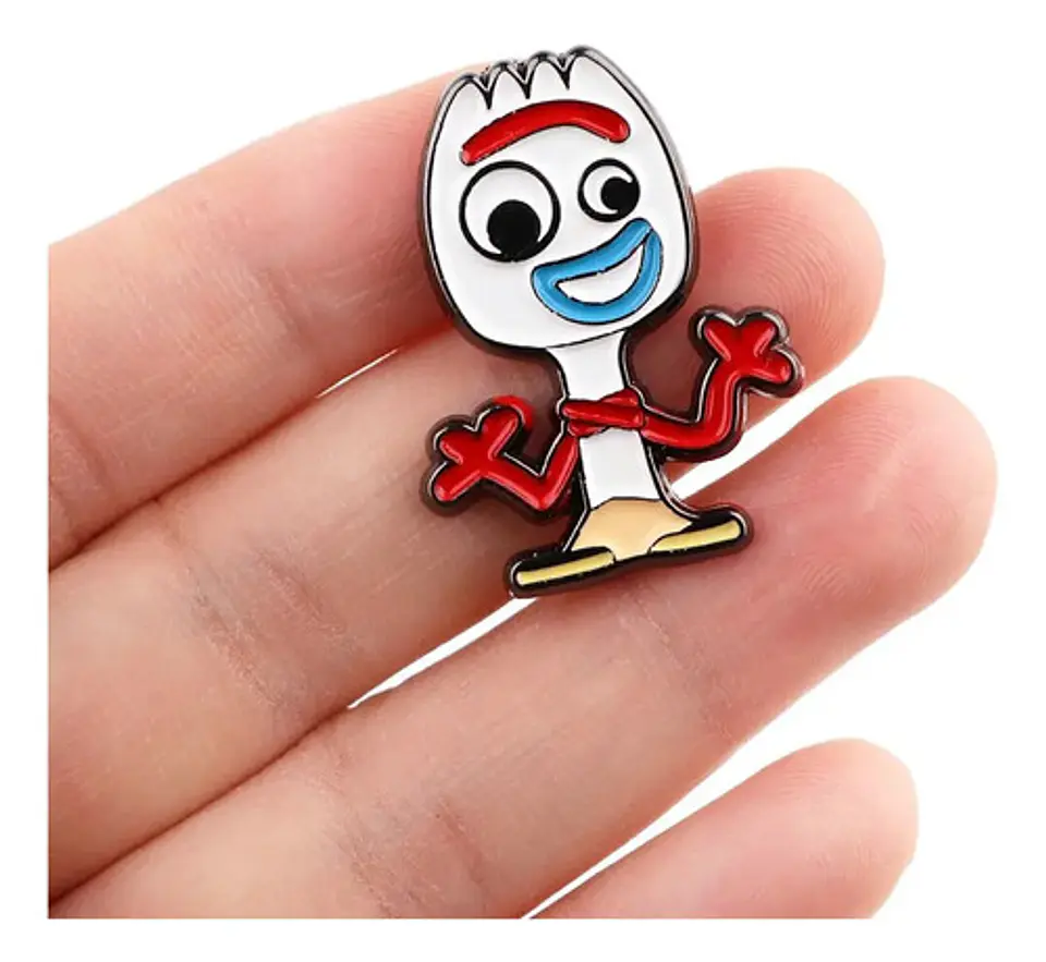 Pins De Forky / Toy Story / Broches Metálicos (pines) 2