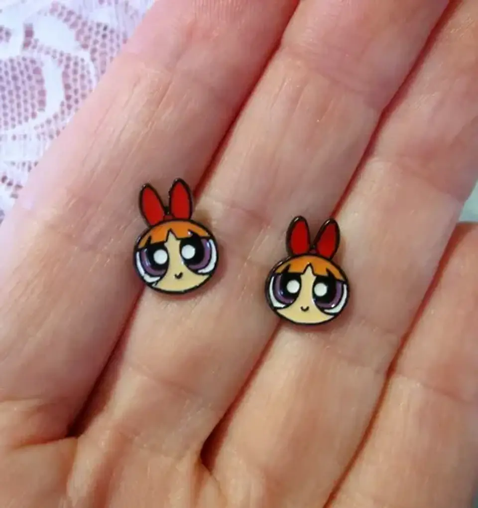Aros Aretes Pendientes De Bombom / Acero Quirúrgico 3