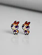 Aros Aretes Pendientes De Bombom / Acero Quirúrgico - Miniatura 10