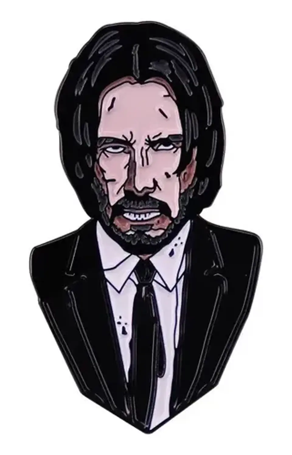 Pins De John Wick / Keanu Reeves / Broches Metálicos (pines) 1
