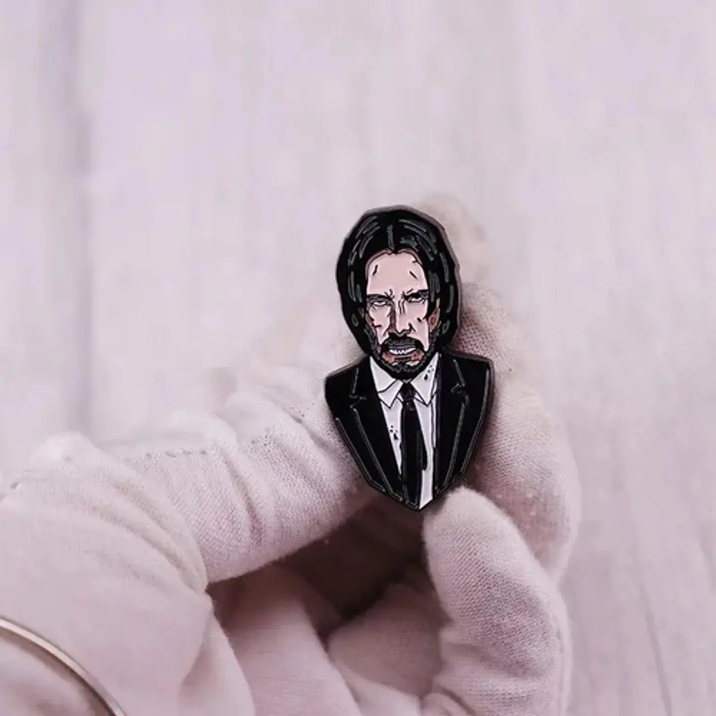 Pins De John Wick / Keanu Reeves / Broches Metálicos (pines) 2