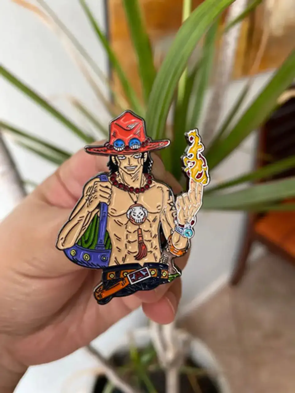 Pins Portgas D. Ace / One Piece / Pines Metálicos (broches) 5