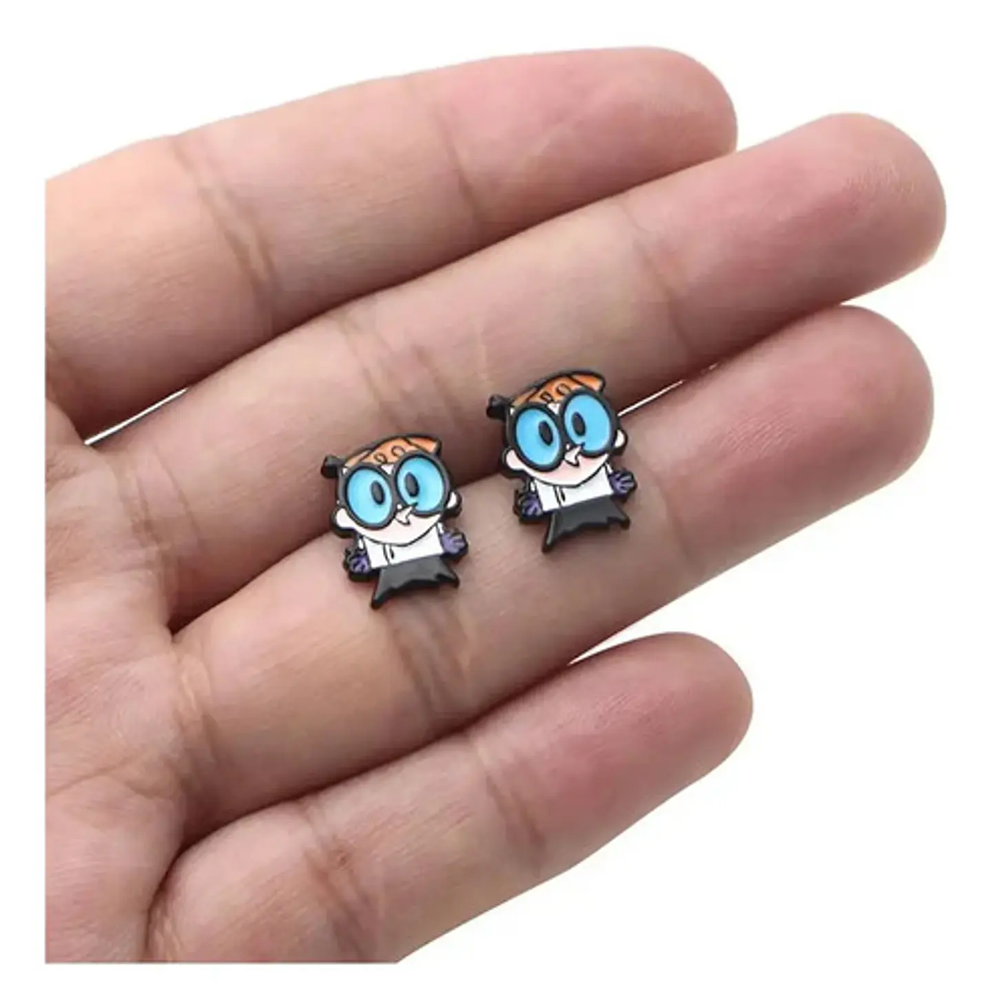 Aros Aretes Pendientes De Dexter / El Laboratorio De Dexter 2