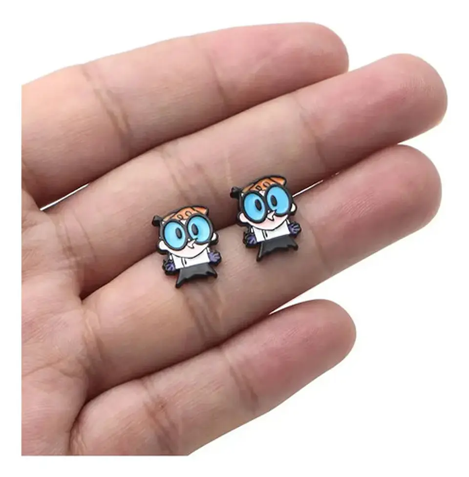 Aros Aretes Pendientes De Dexter / El Laboratorio De Dexter 2