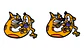 Aros Aretes Pendientes Catdog / Acero Quirúrgico - Miniatura 1