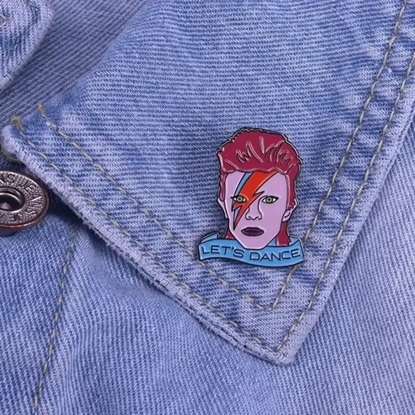 Pins De David Bowie / Musica / Broches Metálicos (pines) 2