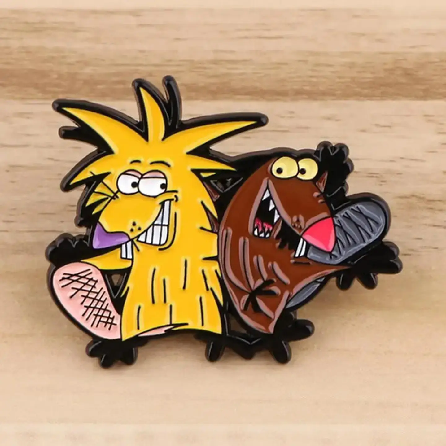Pins Castores Cascarrbias / The Angry Beavers Pines Broches 9