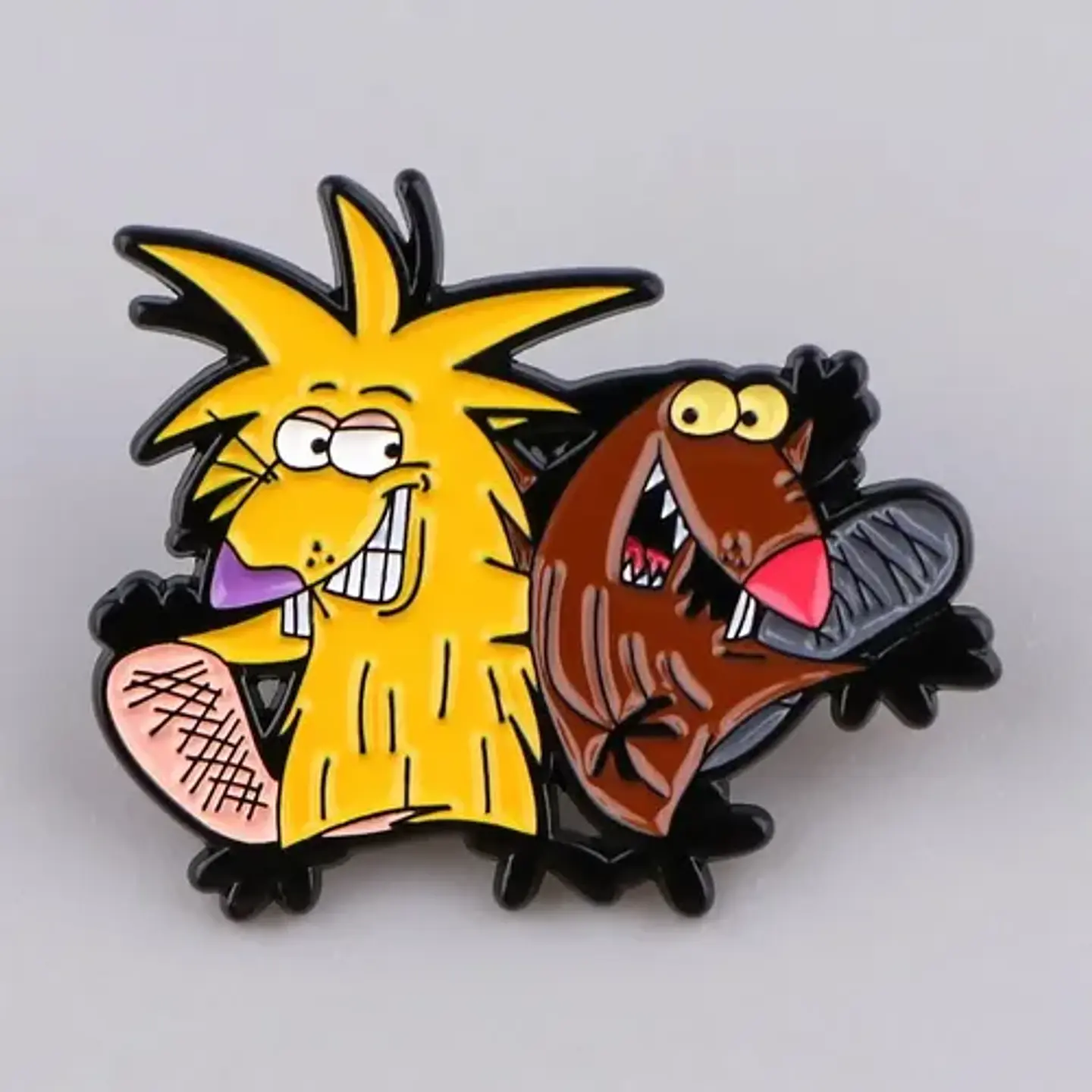 Pins Castores Cascarrbias / The Angry Beavers Pines Broches 10