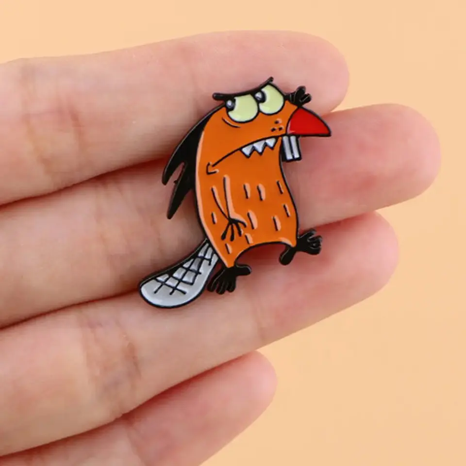Pins Castores Cascarrbias / The Angry Beavers Pines Broches 13