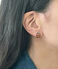 Aros Aretes Pendientes De Señor Y Señora Cara De Papa - Miniatura 3