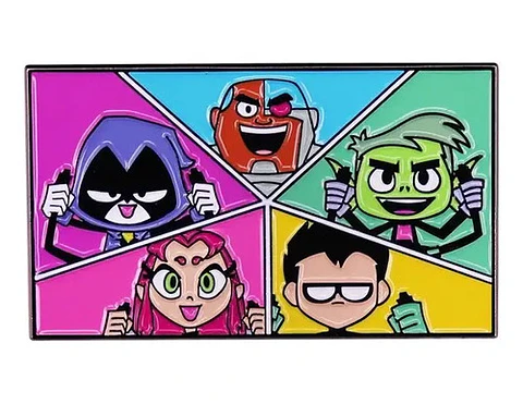 Pins Teen Titans Go!  / Jóvenes Titanes / Broches Metálicos