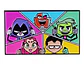 Pins Teen Titans Go!  / Jóvenes Titanes / Broches Metálicos - Miniatura 1