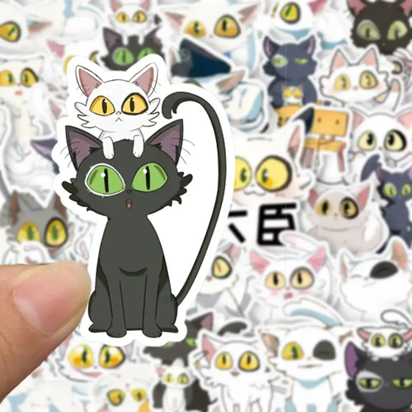 Daijin Cat - Set 50 Stickers / Calcomanias / Pegatinas 4
