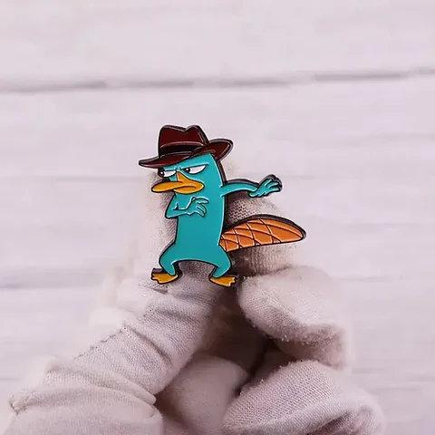 Pins Perry El Ornitorrinco Phineas Y Ferb / Pines Metálicos