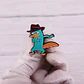 Pins Perry El Ornitorrinco Phineas Y Ferb / Pines Metálicos - Miniatura 2