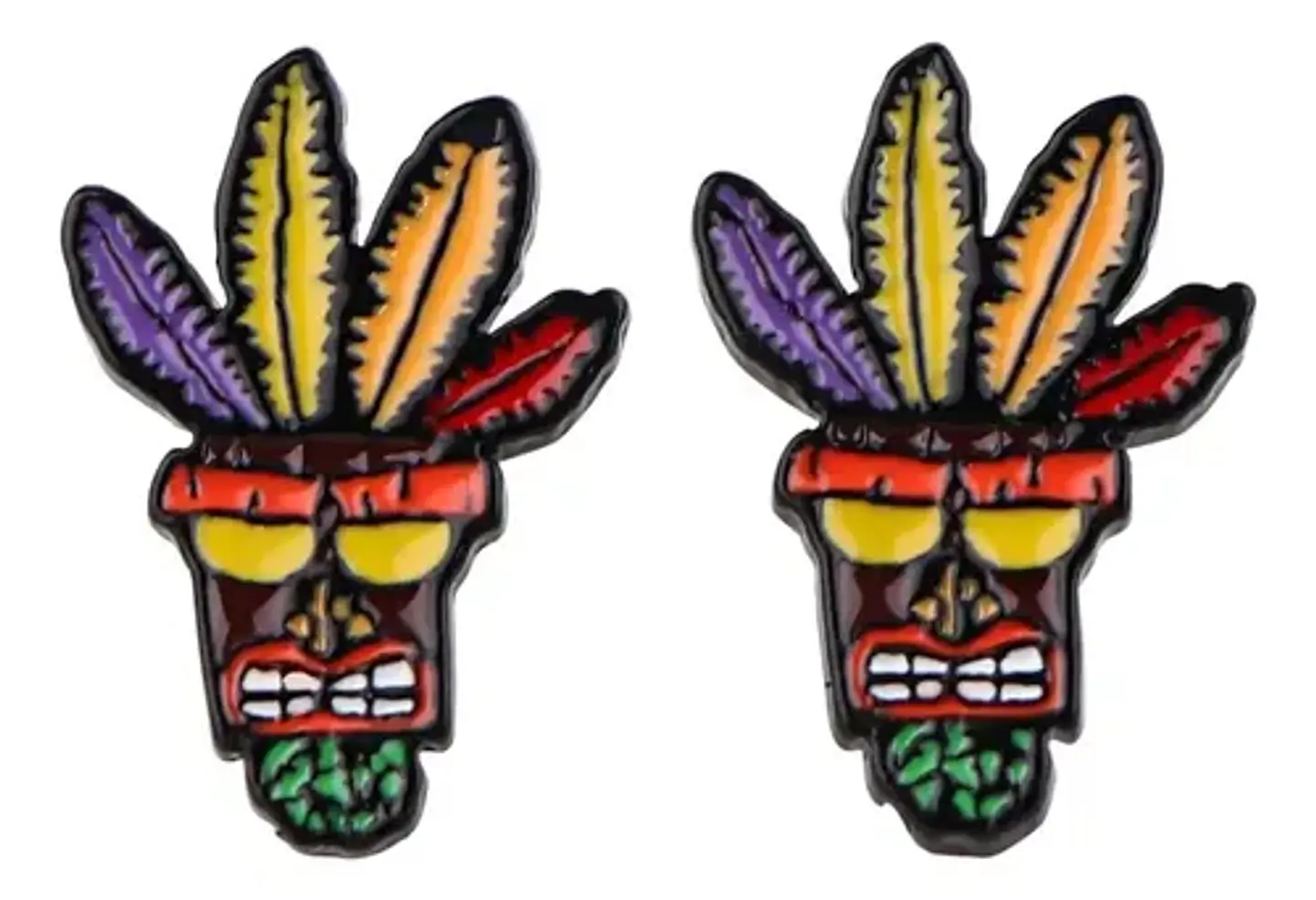 Aros Aretes Pendientes De Aku Aku / Acero Quirúrgico 1