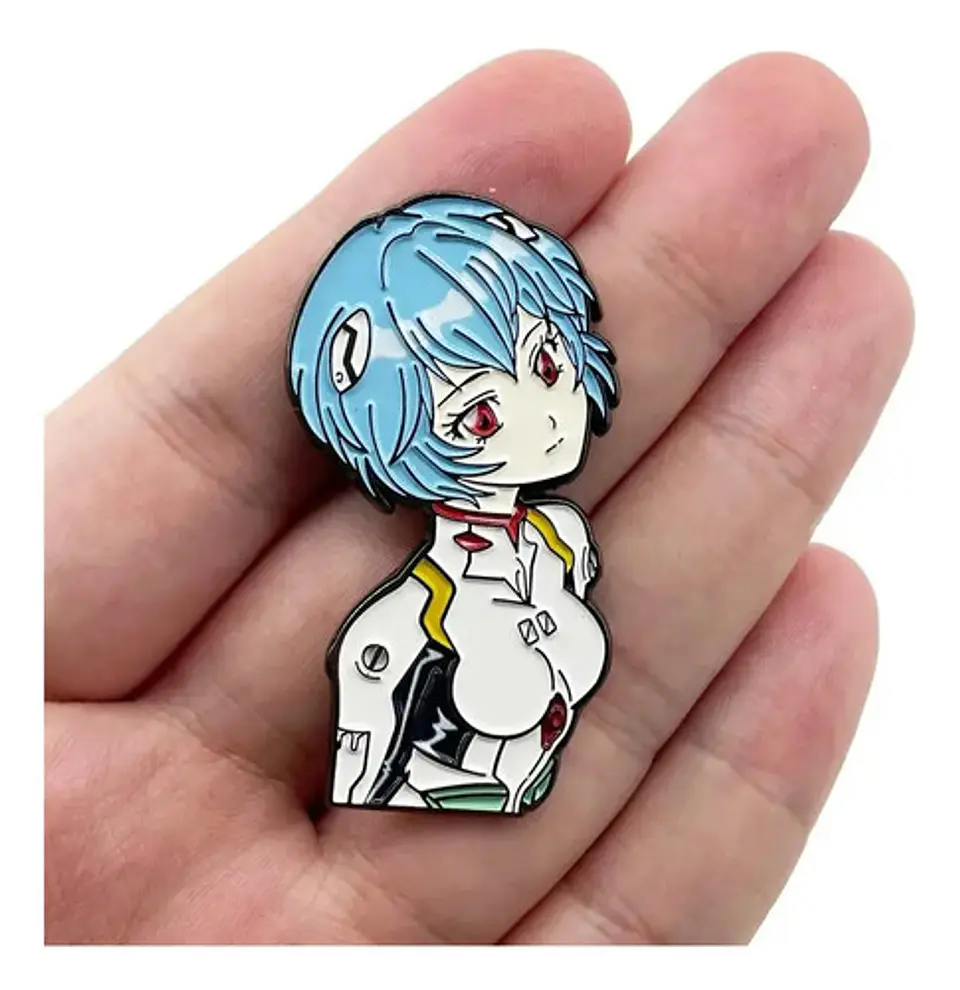 Pins De Rei Ayanami / Evangelion / Broches Metálicos (pines) 6