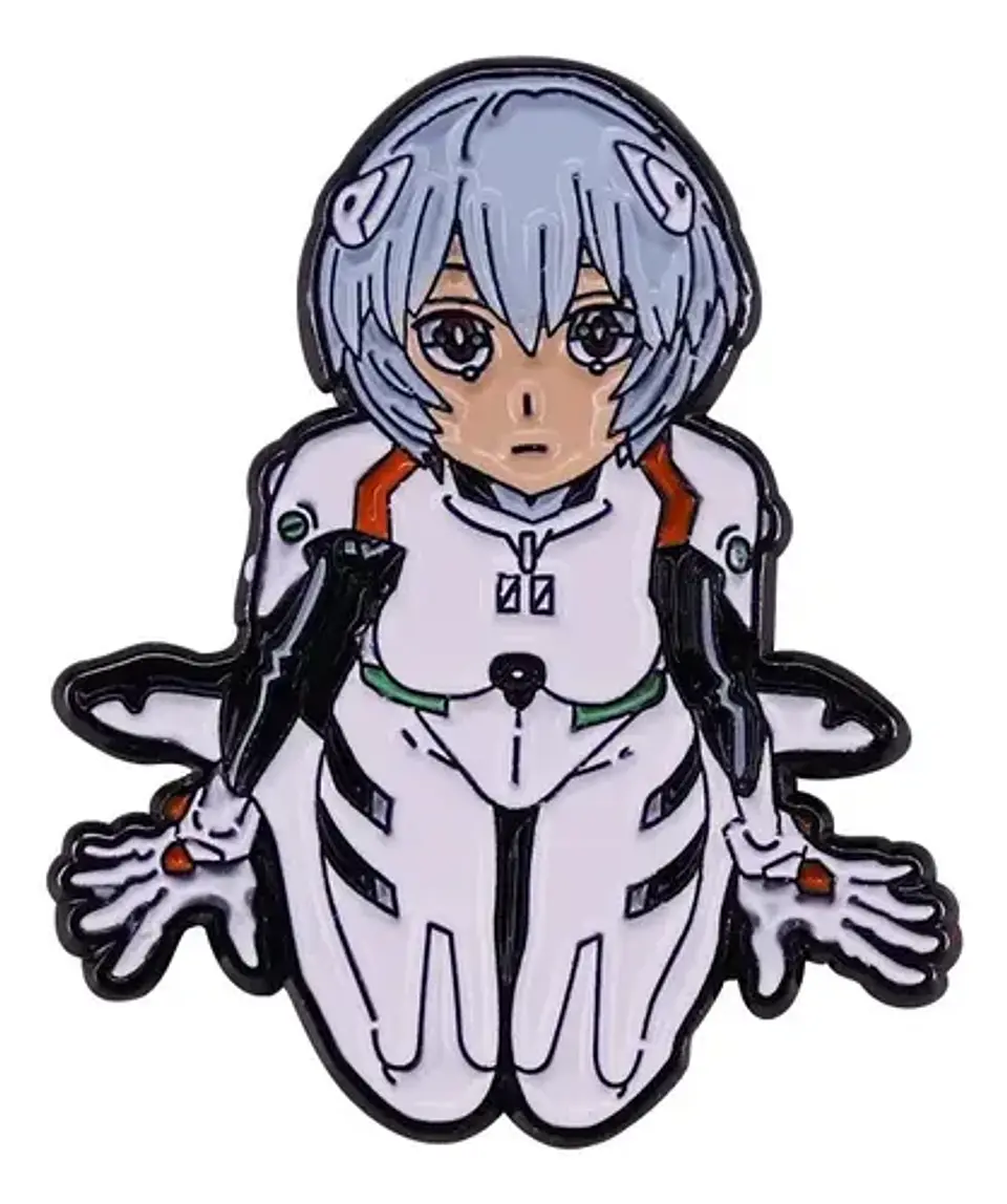 Pins De Rei Ayanami / Evangelion / Broches Metálicos (pines) 10