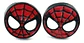 Aros Aretes Pendientes De Spider-man / Acero Quirúrgico - Miniatura 1