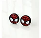 Aros Aretes Pendientes De Spider-man / Acero Quirúrgico - Miniatura 2