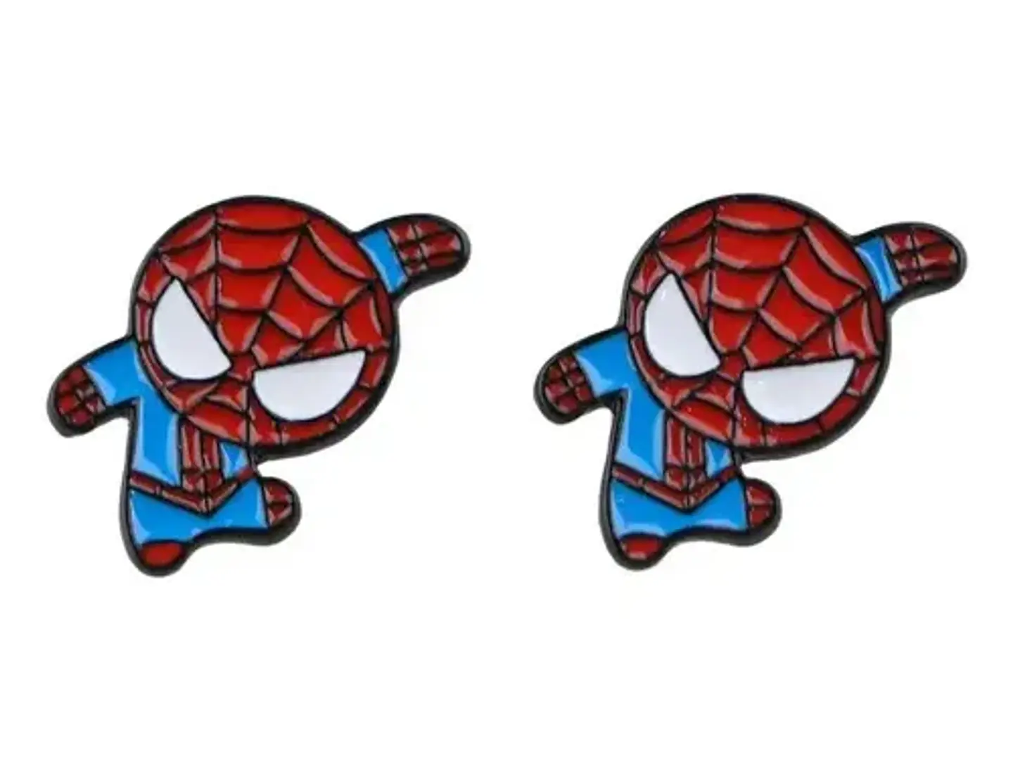Aros Aretes Pendientes De Spider-man / Acero Quirúrgico 6
