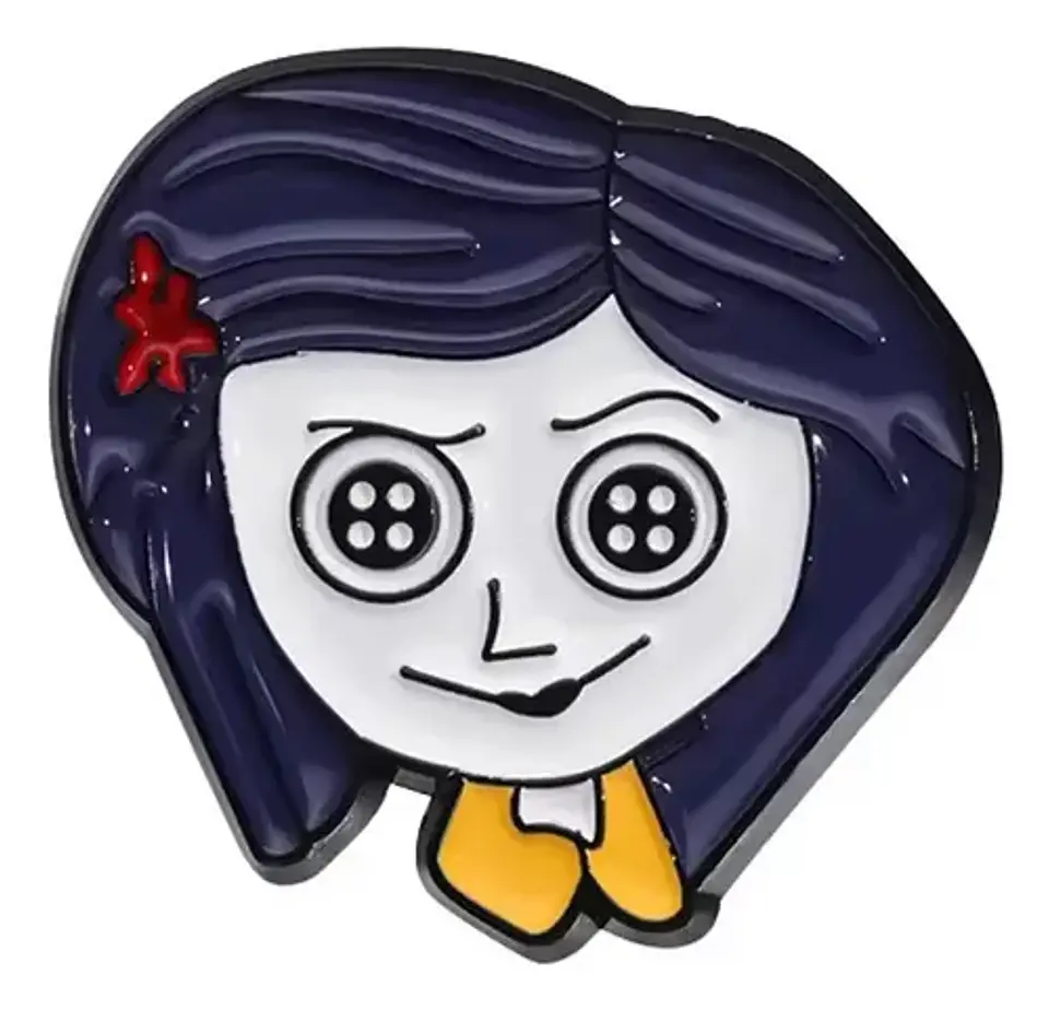 Pins Coraline / Coraline / Pines Metálicos (broches) 2