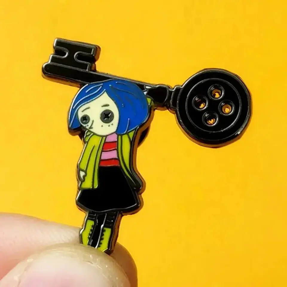 Pins Coraline / Coraline / Pines Metálicos (broches) 9