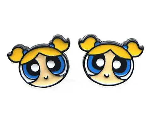 Aros Aretes Pendientes De Burbuja / Acero Quirúrgico