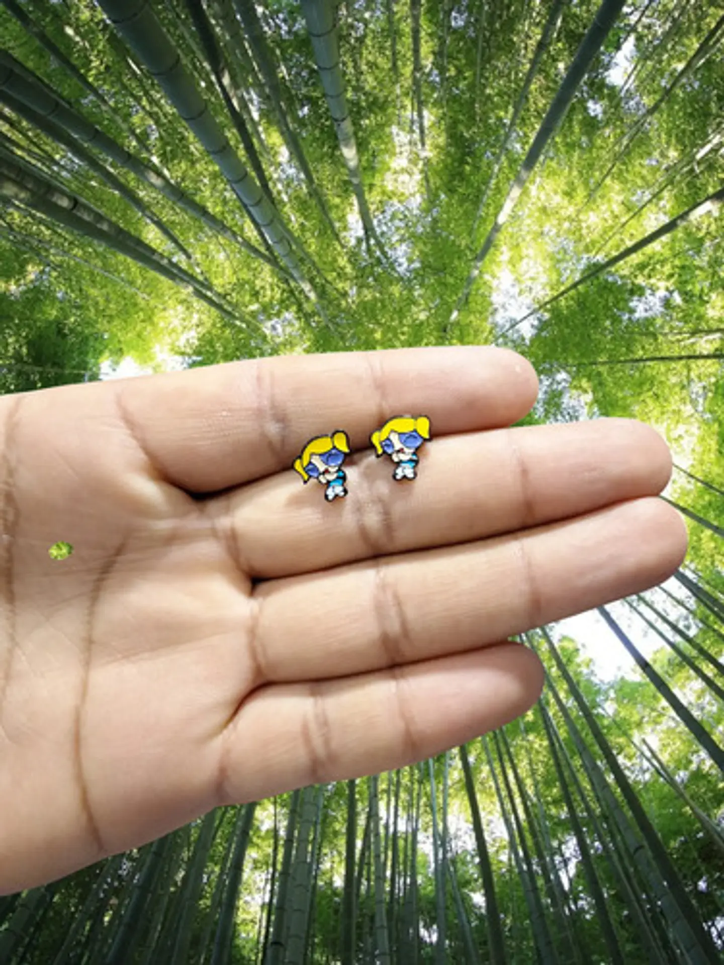 Aros Aretes Pendientes De Burbuja / Acero Quirúrgico 4