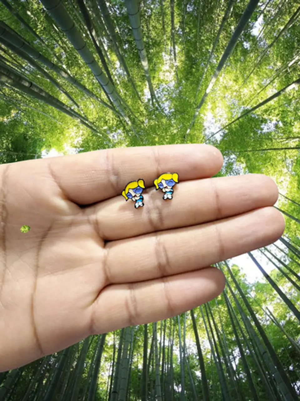 Aros Aretes Pendientes De Burbuja / Acero Quirúrgico 4