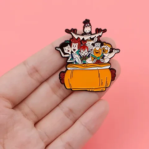 Pins De Los Picapiedras / The Flintstones / Pines Metálicos 