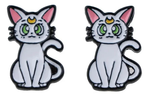 Aros Aretes Pendientes De Artemis / Acero Quirúrgico
