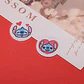 Stitch - Set De 500 Stickers / Rollo De Pegatinas - Miniatura 4