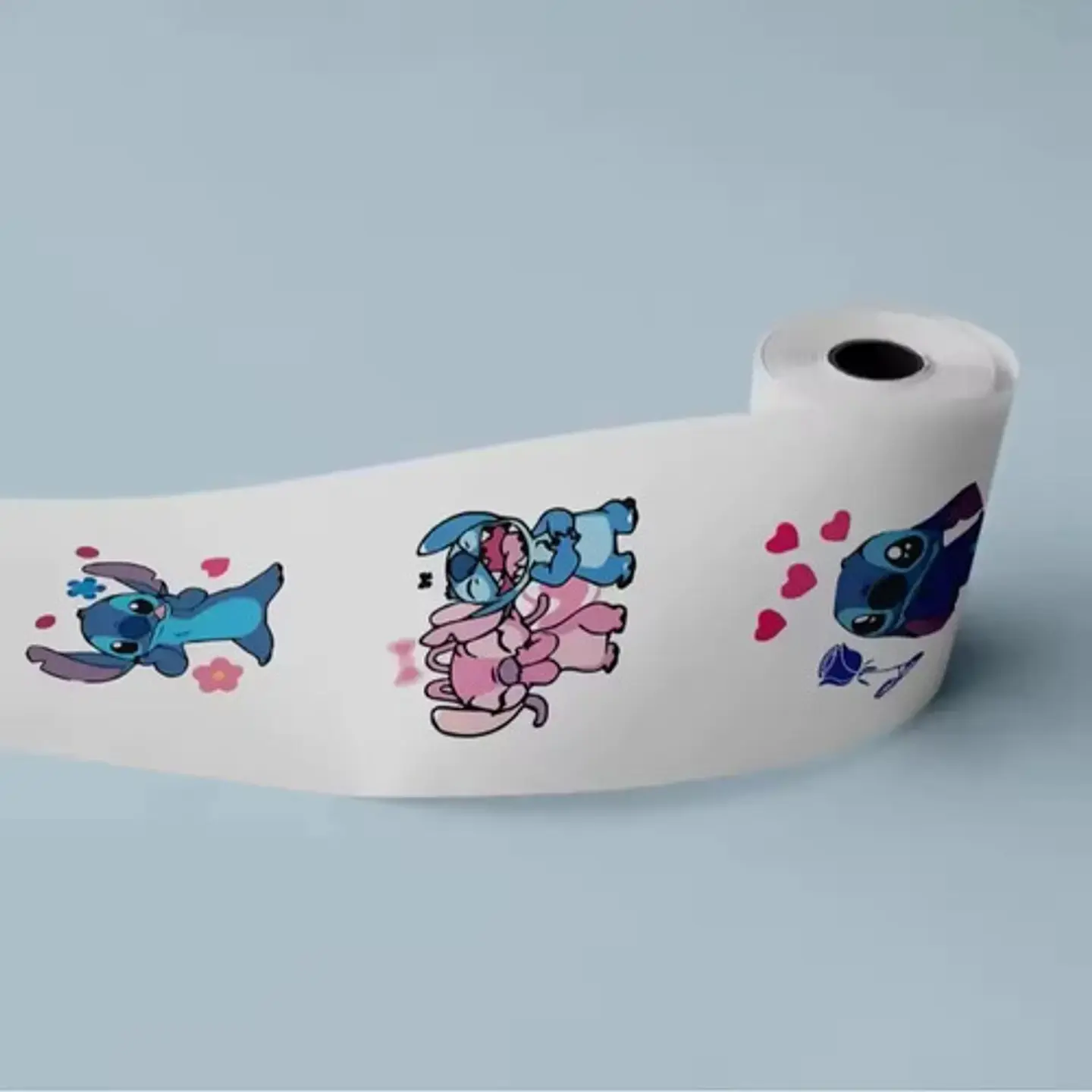 Stitch - Set De 500 Stickers / Rollo De Pegatinas 7
