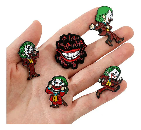 Pins De Joker / Guasón / Broches Metálicos (pines)