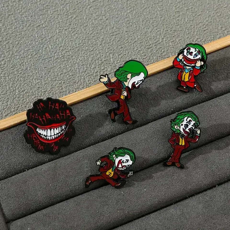 Pins De Joker / Guasón / Broches Metálicos (pines) 8